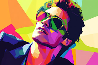 create your photo into awesome wpap pop art