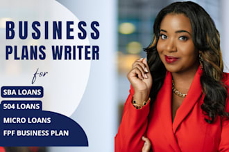 create investor ready business plans for sba loans