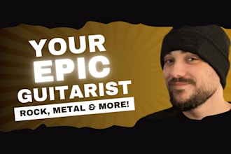 record epic electric and acoustic guitars for your songs