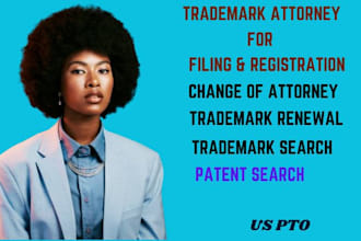 be your licensed us patent, trademark attorney, trademark registration, amazon