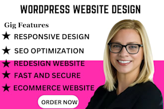 build responsive wordpress websites, blogs, SEO optimization, web development