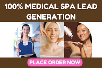 generate healthcare leads, medical spa leads, iv therapy leads sales funnel