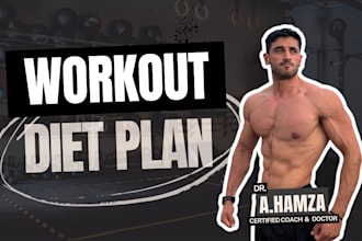 be your online fitness coach with a tailored workout and diet plan