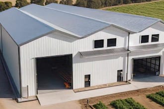 expert 3d storage warehouse, manure storage, and barn design