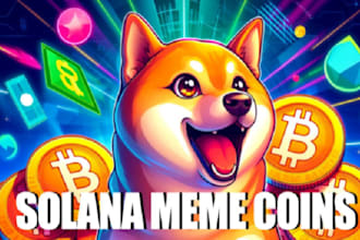 promote solana meme coin, crypto meme coin promotion on telegram