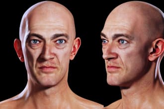 3d realistic game character model unreal engine metahuman character design daz3d