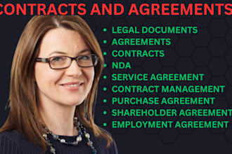 review your contract, lease, agreement, policy, etc