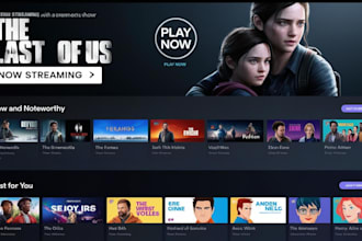 build live streaming app, ott app, vod app, iptv app, roku channel, smart tv app