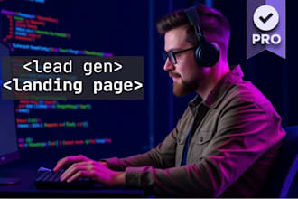 build a lead generating landing page