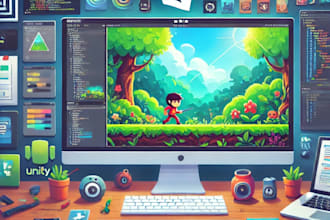 develop a game in unity