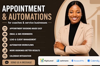 setmore housecall pro ghl appointment gohighlevel jobber coaching crm automation
