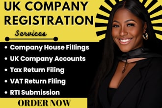 prepare uk company accounts, tax return, vat payroll services rti submission