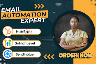be your email marketing expert for gohighlevel hubspot and sendinblue