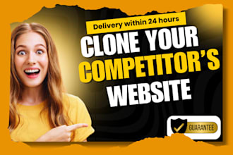 clone shopify store of your competitor