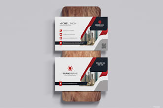 minimal creative luxury business card design
