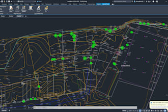 create topographic survey drawings, site grading plans