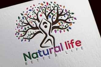 design unique counseling, coaching, wellness ,health, mental, fitness, yoga logo
