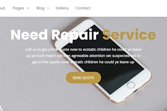 design high converting credit repair landing page credit repair website