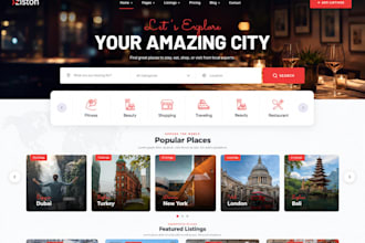 build professional real estate idx website with houzez theme and mls integration