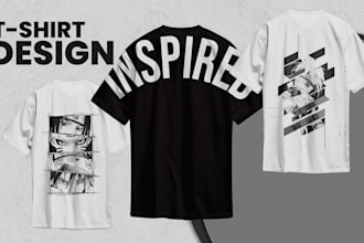 design unique futuristic, artsy, edgy streetwear in 24 hours