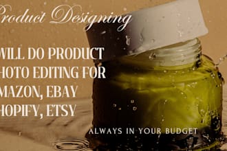 do product photo editing for shopify, ebay amazon, etsy