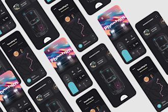 do figma website design and UI UX mockup