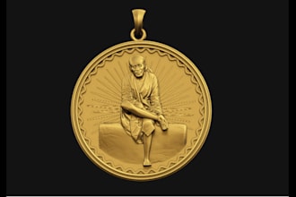 sculpt 3d bas relief 3d coin model 3d medallion cnc design 3d wood carved