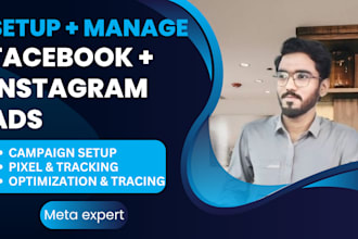 set up and manage your facebook ads and instagram ads