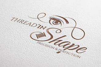 do elegant eyelash, beauty, and cosmetic logo for your brand
