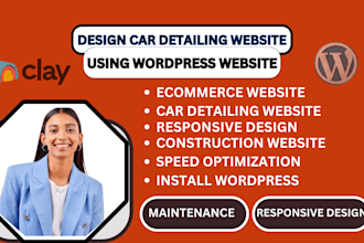 build wordpress websites, studio website, roofing website, redesign website, seo