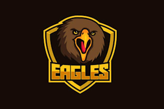 design high quality eagle veteran logo for your business with 24 hours