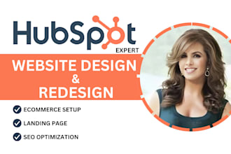 front and end developer, hubspot websites, full stack website, landing page