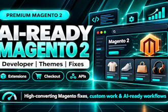 be your ai ready magento 2 developer for themes and extensions