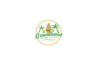 design a powerful ice cream logo for you