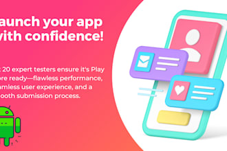 provide 20 testers to ensure your android app is ready for play store submission