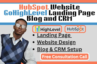 create hubspot website gohighlevel landing page hubspot blog gohighlevel CRM