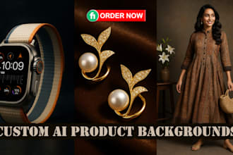 do professional ai product image placement on custom backgrounds