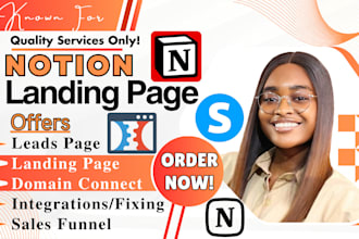 notion landing page design, bubble landing page, notion integration, bubble io