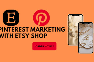 promote and boost your etsy store, ebay store with pinterest marketing