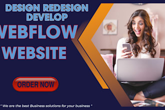 develop design redesign webflow website design figma to webflow webflow expert