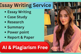 write persuasive narrative reflective essay and case study
