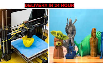 create 3d cad model for 3d printing and edit stl file