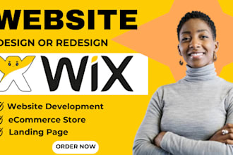 build wix website design wix website redesign wix website development wix studio