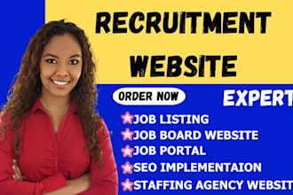 build recruitment website, job board website, staffing, home care website