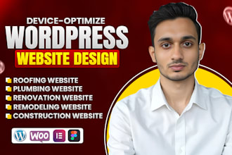 build roofing,construction, remodeling, renovation and plumbing website