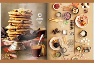 write professional cookbook recipe book, cookbook design, cookbook formatting