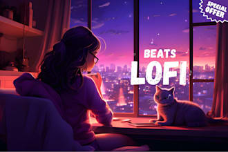 produce exclusive lofi beats in less 12hrs
