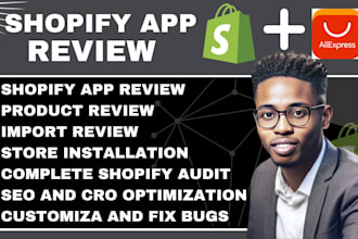 do shopify app review using usa stores product review test shopify app and audit