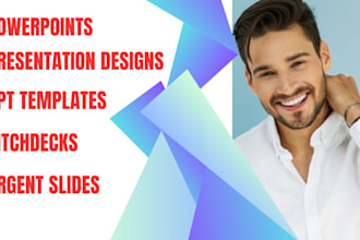 write urgent research powerpoints and  presentation designs