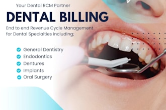 manage your dental practice with complete rcm, expert dental billing